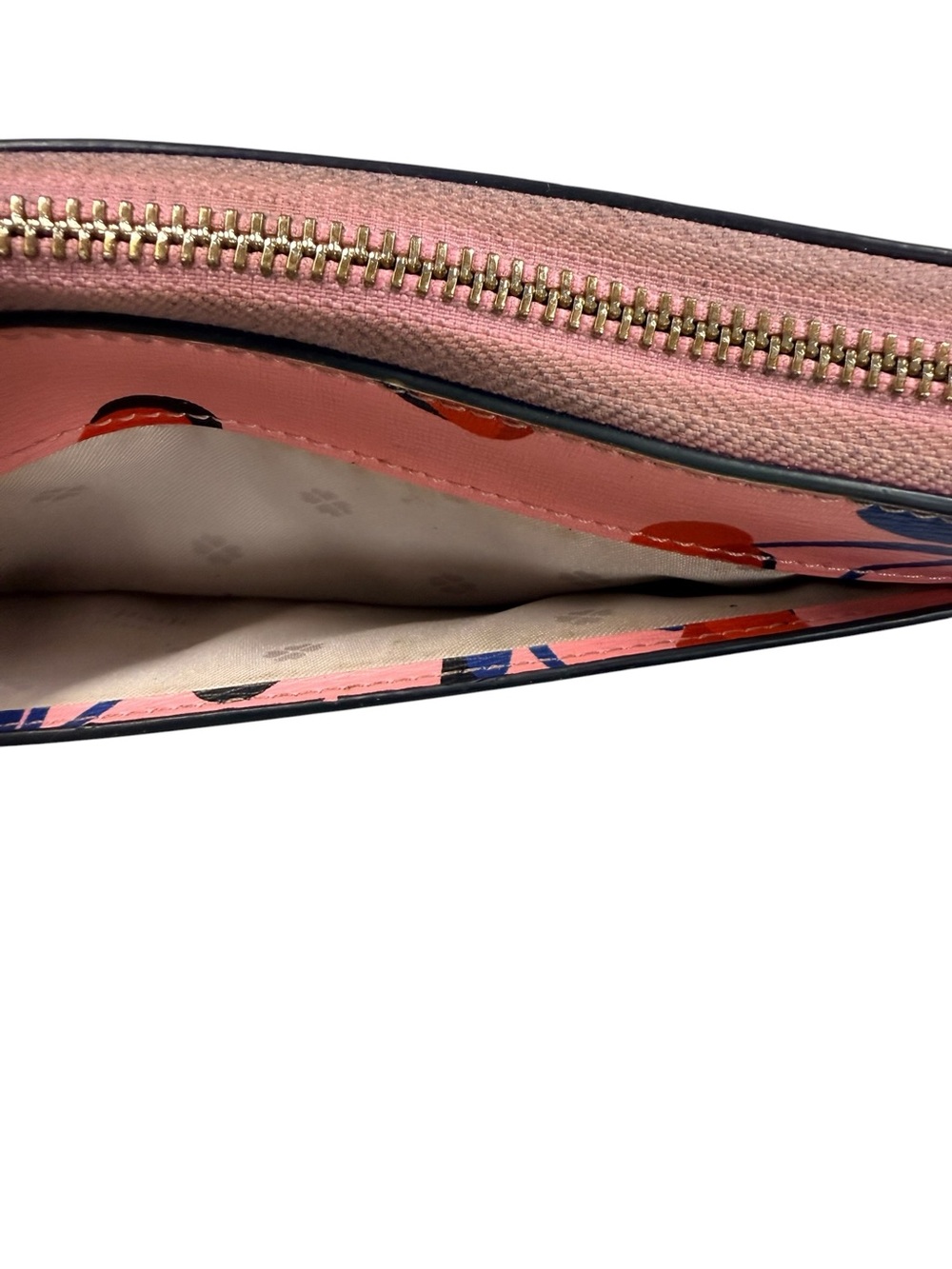 kate spade Spencer Cherries Print Zip Around Continental Wallet - Picture 4 of 13
